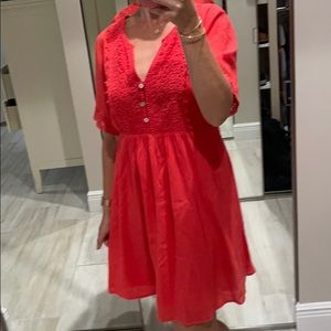 Red dress boutique dress